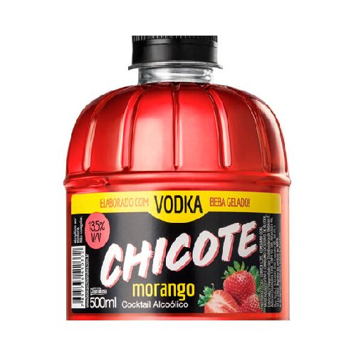 VODKA CHICOTE BOT 500ML FRUTILLA