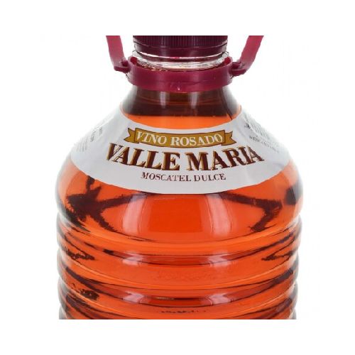 VINO ROSADO MOSCATEL DULCE VALLE MARIA 3 LTS