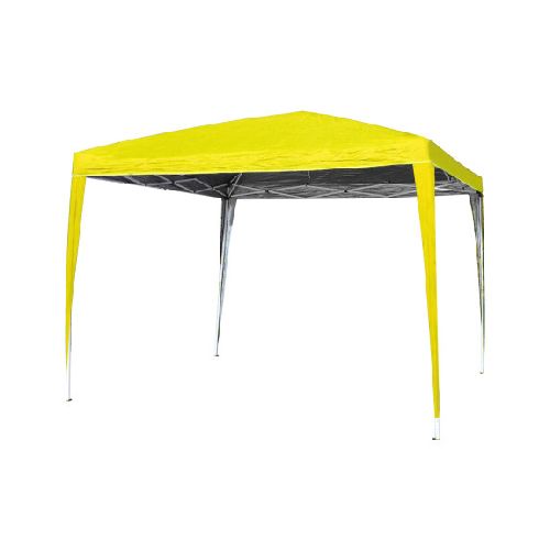 Gazebo reforzado retractil Amarillo