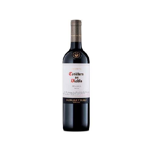 Vino Tinto CASILLERO DEL DIABLO Malbec 750 ml