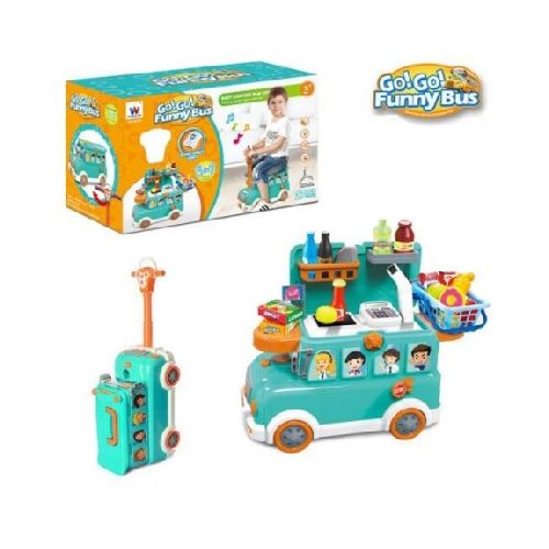 BUGGY SUPERMERCADO C/LUZ Y SONIDO 1827-W038 Q6