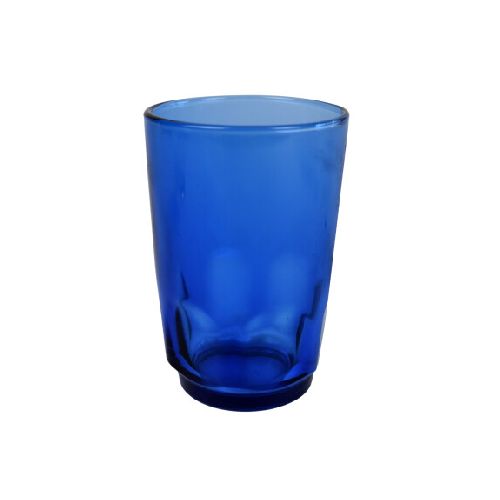 VASO VIDRIO AZUL 10CM