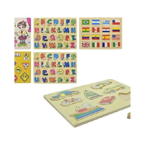 PUZZLE DE MADERA 8PCS