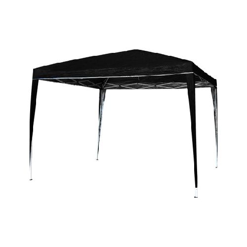 Gazebo reforzado retractil Negro