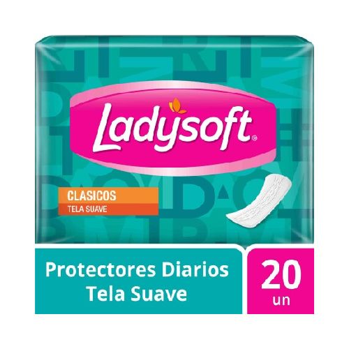 PROTECTORES DIARIOS LADYSOFT 20 UNIDADES CLASICO