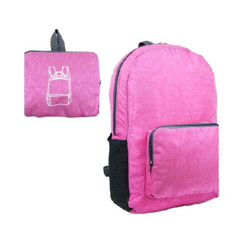 MOCHILA MONEDERO LISA C/BOLSILLO DELANTERO 41X30X12.5CM 24982 Q48