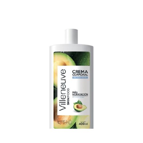 CREMA CORPORAL VILLENEUVE 400 ML PALTA HIDR & REF. EQUILIBRIO