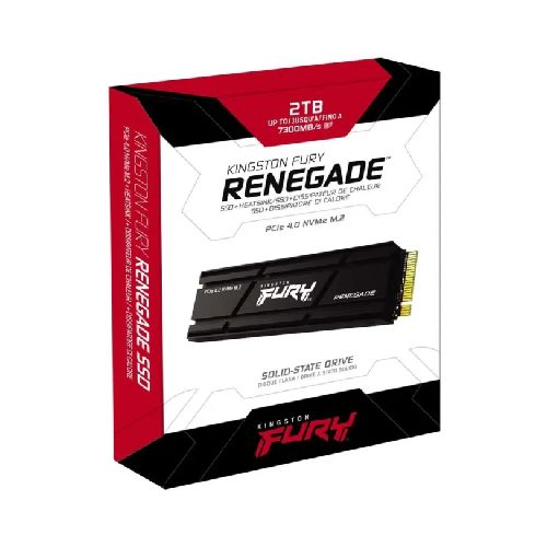 Disco SSD KINGSTON Fury Renegade 2TB M2 NVMe PCIe 4.0 c/disip 