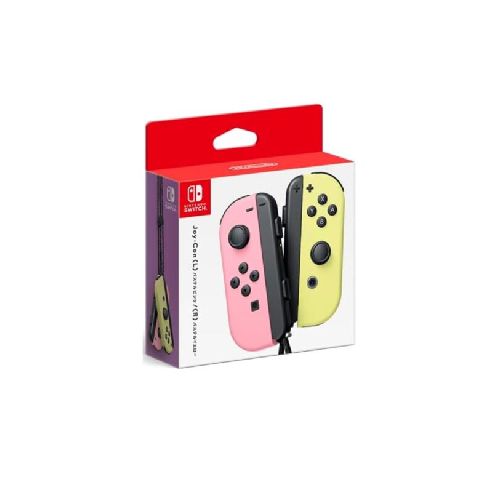 Joystick Nintendo Switch Joy-con pastel rose and pastel yellow 