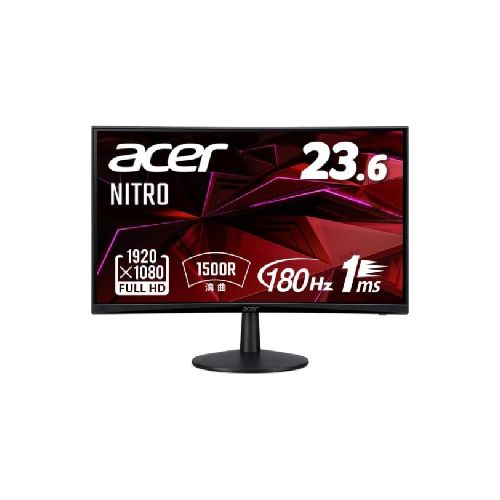 Monitor ACER Nitro ED240Q 23.6″ 1080p 180Hz VA 1ms curvo 