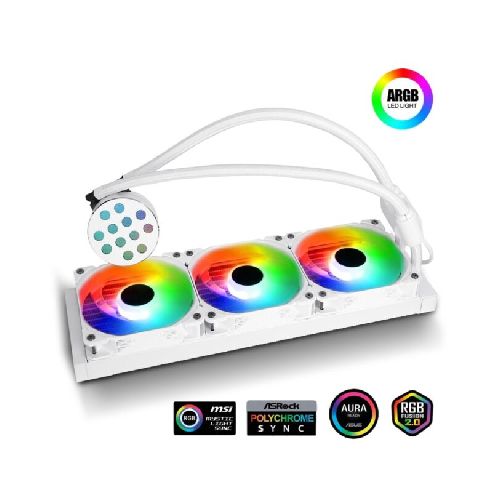 Watercooling SAMA CY360MM RGB blanco 