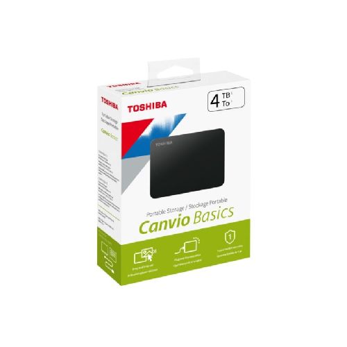 Disco externo TOSHIBA Canvio 4TB USB 