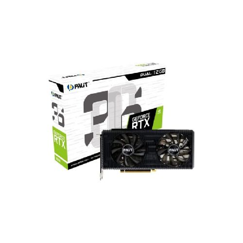 Tarjeta de video Nvidia PALIT RTX 3060 Dual 12Gb 