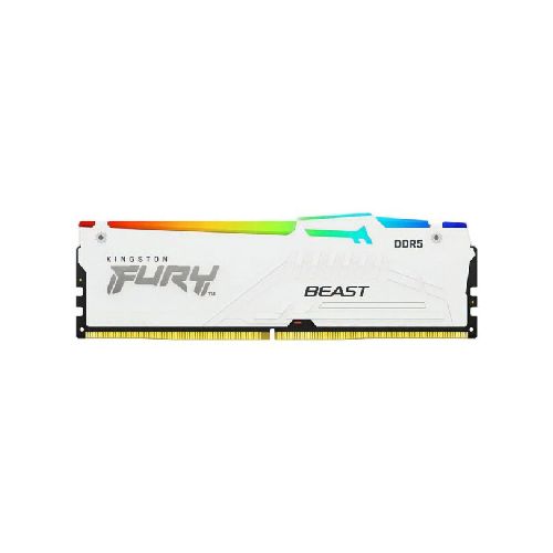 Memoria DDR5 KINGSTON Fury 16Gb 5600Mhz RGB DIMM Blanco 