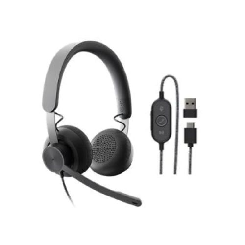 Auricular LOGITECH VC HEADSET ZONE WIRED USB/USB-C 