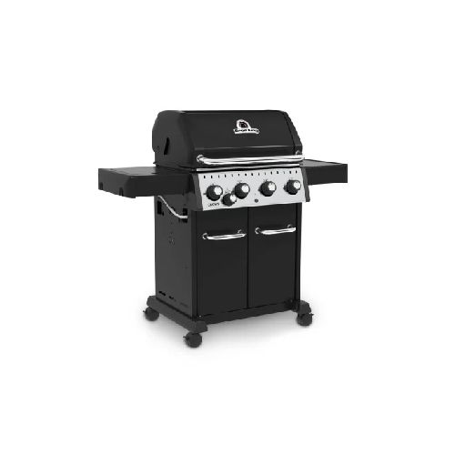 Barbacoa Broil King Crown 440 Black con hornalla • El Bunkker