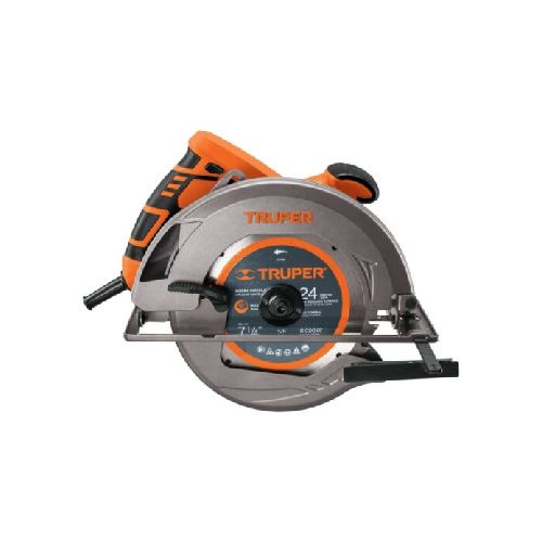 Sierra Circular Profesional Truper 7¼ 1500w (0-45°) Incluye Disco • El Bunkker